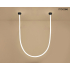 MOOSEE lampa wisząca LASSO 600 Smart      czarna