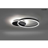 MOOSEE lampa sufitowa / plafon RINGS 2    czarna