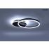 MOOSEE lampa sufitowa / plafon RINGS 2    czarna