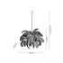 MOOSEE lampa wisząca TIFFANY 135 biała    mosiądz / naturalne pióra