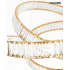 MOOSEE lampa wisząca WAVE 80 złota