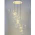MOOSEE lampa wisząca CAPRI DISC 3 złota   - 180 LED, aluminium, szkło