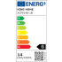 MOOSEE lampa wisząca CAPRI 6 złota - 60   LED, alumiumium, szkło