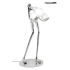 MOOSEE lampa podłogowa HUMAN SILVER       PREMIUM