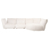 RICHMOND sofa narożna LOYD jasny beż