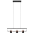 Lampa wisząca BLINK 3 czarna - LED, metal