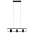 Lampa wisząca BLINK 3 czarna - LED, metal