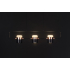 Lampa wisząca BLINK 3 czarna - LED, metal
