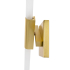 Lampa ścienna CANDELABR WALL złota - aluminium, szkło
