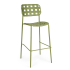 BIZZOTTO krzesło barowe ogrodowe CLOVER   zielone