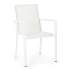 BIZZOTTO krzesło ogrodowe KONNOR białe