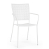 BIZZOTTO krzesło ogrodowe LIZETTE białe