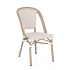 BIZZOTTO krzesło ogrodowe SILVEIRA        beżowe