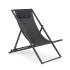 BIZZOTTO leżak ogrodowy składany TAYLOR   szary