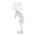 Lampa podłogowa KOŃ HORSE STAND S biała - włókno szklane