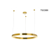 MOOSEE lampa wisząca RING LUXURY 90  złota