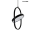 MOOSEE lampa wisząca SPINNER 26 czarna