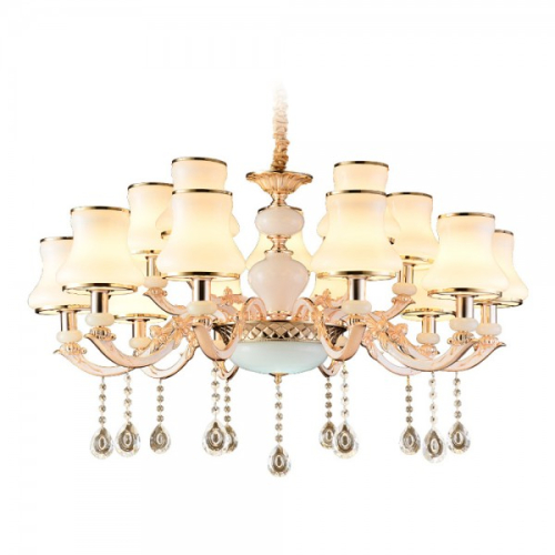 Żyrandol kryształowy 15 ramienny 91cm - A011