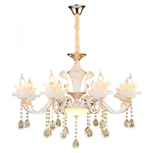 Żyrandol kryształowy 8 ramienny 78cm - A013