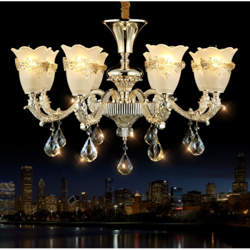 Żyrandol kryształowy 8 ramienny 78cm - A020