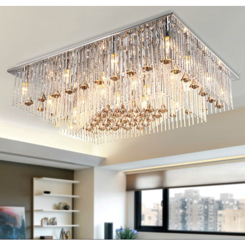 Żyrandol z kryształów K9 - 92x72cm nr: K076