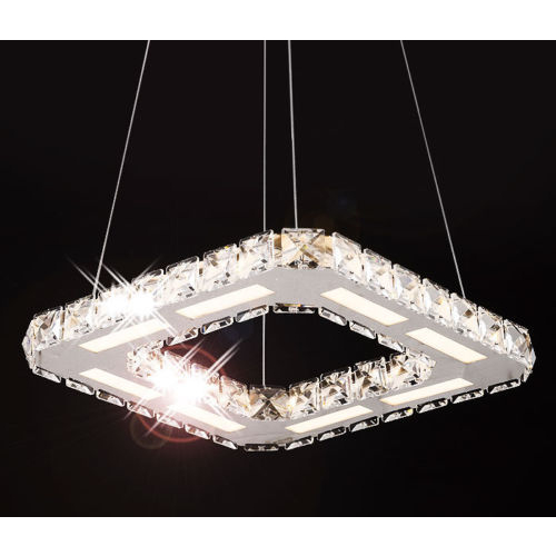 Żyrandol z kryształów K9 -31x31cm nr: K078