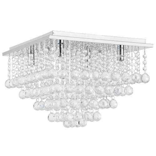 Żyrandol kryształowy PIRAMIDA HIT