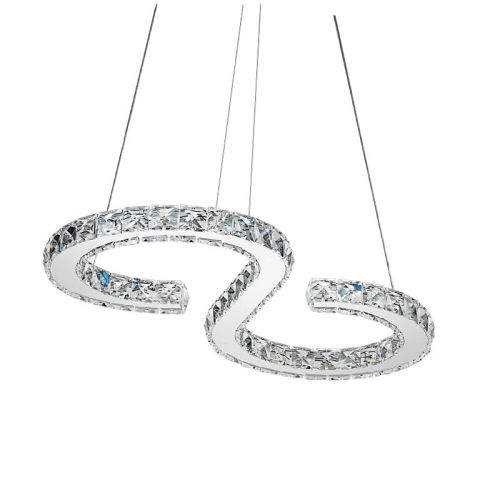 żyrandol kryształowy do salonu