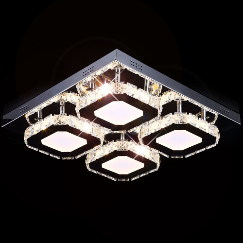 Żyrandol kryształowy 42cm - K136