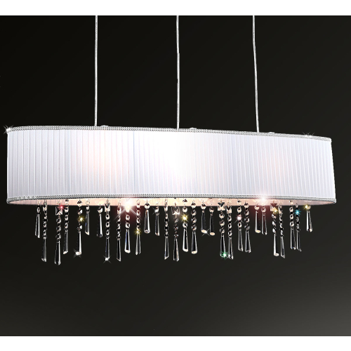 Żyrandol kryształowy nad stół 100cm K158