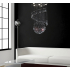 Lampa kryształowa wisząca 50x90cm - K175