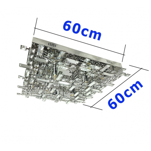 Plafon kryształowy 60x60cm K183
