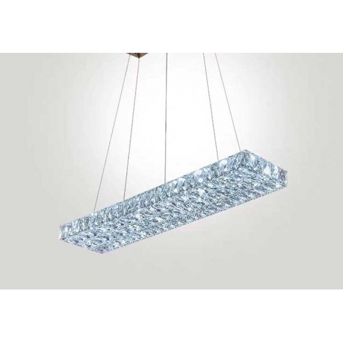 Lampa kryształowa LED nad stół - 80cm 48watt -  K227