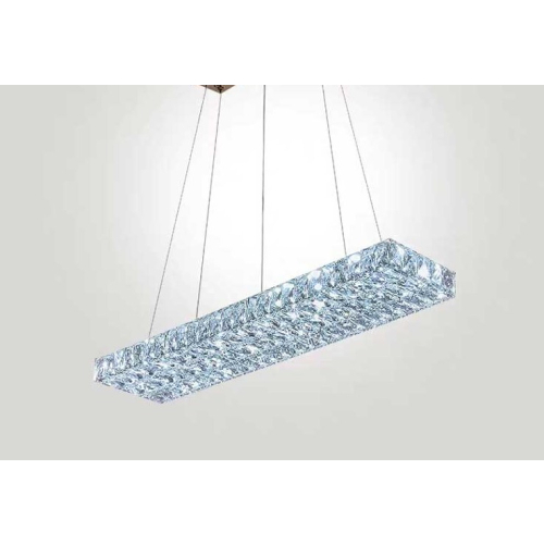 Lampa kryształowa LED nad stół - 80cm 48watt -  K227