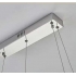 Lampa kryształowa LED nad stół - 80cm 48watt -  K227