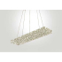 Lampa kryształowa LED nad stół - 80cm 48watt - K227