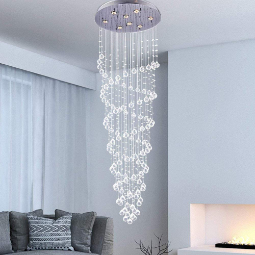 Duży żyrandol kryształowy 180cm K316