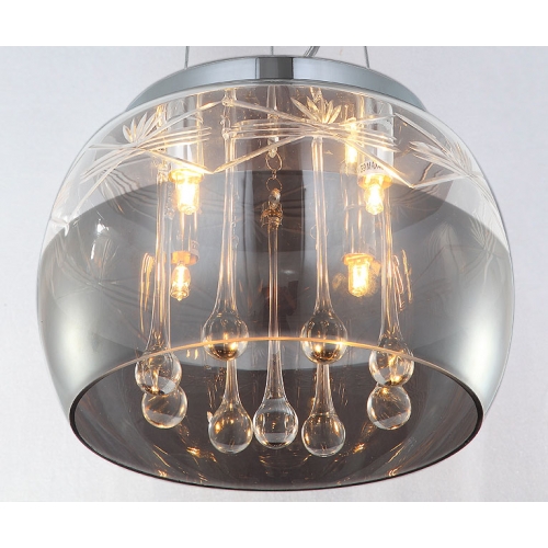 Lampa szklana - 30cm   L036