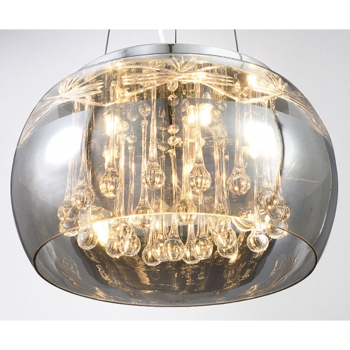 Lampa szklana - 40cm   L037