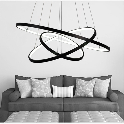 lampa led czarna