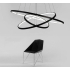 lampa led czarna ring