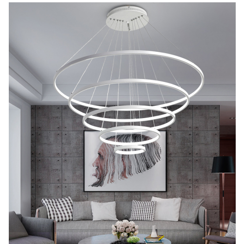 lampa 5 pierścieni