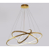 lampa złota ring