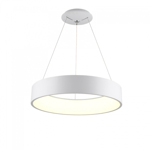 Biała lampa Ring LED 60cm 38W L122