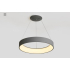 Czarna lampa Ring LED 60cm 38W L123