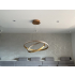 miedziana lampa led