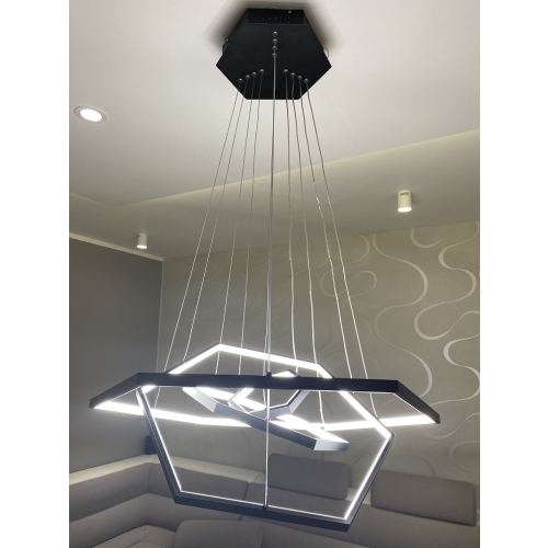 lampa wisząca romb