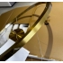Duża lampa sufitowa ring złota 80cm 127Watt L138