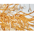 Złoty żyrandol designerski glamour 80cm - L157 - nowoczesna