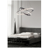 Lampa sufitowa tytanowa LED 80x60cm 98Wat L160 - nad wyspę